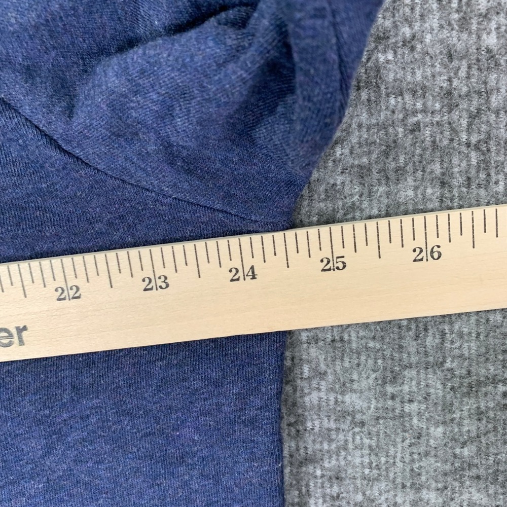 Criquet Fleece 1/4 Zip Men Extra Large Navy Blue Golf Preppy Modern A2 NEW - Picture 9 of 10